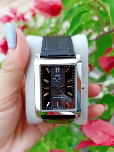 Đồng hồ nam hiệu ORIENTt size 38mm máy pin Miyota Nhật kính sapphire