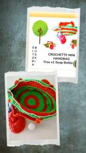 Crochure Small Handbag With Freebies