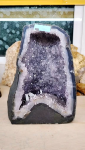 Natural Special Brazil Amethyst Cave Ornament