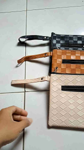 Dompet/clutch Wanita Multifungsi Warna Fashion Resleting