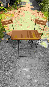 Bàn Ghế Fansipan ( Patio ) ngồi cao 35cm - BÀN CAO 55CM