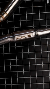 Leher Header Pipa Knalpot Racing Motor Crf 150 Klx 150 bf Dtracker 150 Wr 155 Norifumi Intel 38mm