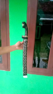 COD GOLOK TEBAS UKIR MACAN 40CM ASLI BAJA PER