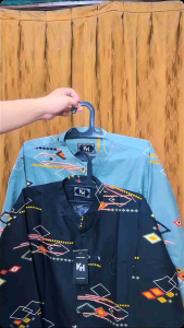 Kemko KH Terbaru Lengan Panjang Grafis Katun Print High Quality