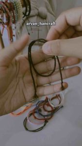 Gelang Benang Pelintir Rumbai Model Serut