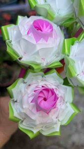 ไม้เสียบธนบัตรดอกบัว นพมาศ