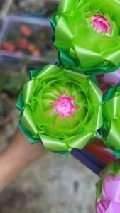 ไม้เสียบธนบัตรดอกบัวปทุมทิพย์