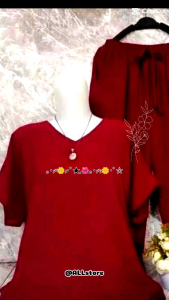 Pakaian Wanita Andin Bahan Crinkle Airflow