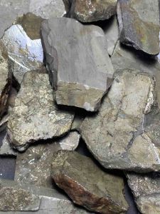 Batu Badar Perak Natural / Bahan bongkahan Badar Perek Super Qualiti