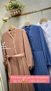 Panduan Lengkap tentang Bahan Plisket Lembut & Gamis Plisket Casual