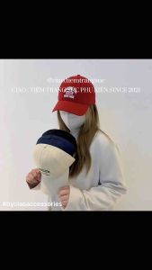 Nón mũ vành thiết kế chữ thêu nổi trẻ trung năng động Brooklyn Ciao