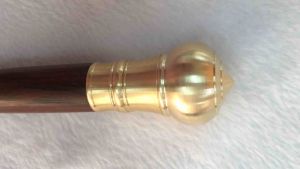 ไม้ครู 9นิ้ว ไม้มงคล พกพาสะดวก หัวเกลียวเปิดใส่มวลสาร