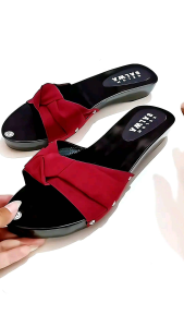 sandal teplek wanita 3 cm / kelom geulis teplek sanggul / teplek sandal / kelom teplek ~ by kelom salwa
