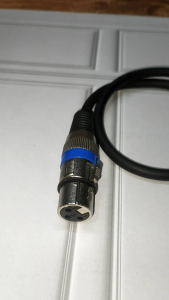 Kabel audio jack xlr female silver to akai mono silver kabel canare original