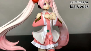 Vocaloid Luminasta Sakura Miku Figure(READY STOCK)