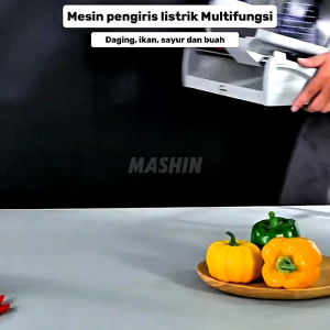 Mashin - Meat Slicer Mesin Pengiris Daging Otomatis 10inch Food Slicer 250 ORI