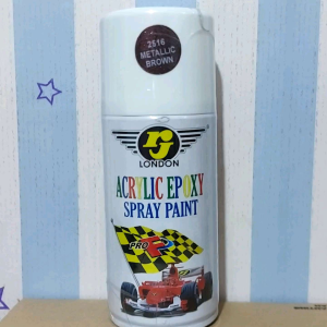 Pilok Cat RJ Coklat Metalic / Metalic Brown (2516) 300cc Cat Semprot RJ London Pylok