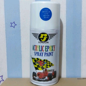 Pilok Pilox Cat RJ Biru Metalik 1103 Ctm Honda Blue Metalic 300cc Cat Semprot RJ London Ukuran Besar