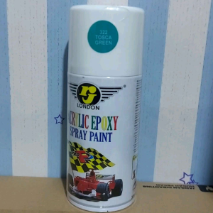 Pilok Cat RJ Hijau Toska  Tosca Green 322  300cc Cat Semprot Rj London Pylok