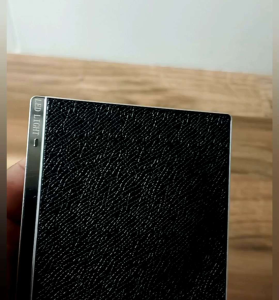 saklar lampu hitam motif kulit 1 gang 1 way