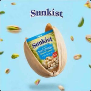 Sunkist Roasted Salted Pistachio Nuts 150g