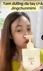 BAY AIR-Kem Dưỡng Da Tay JINGCHUNMIMI Kem JINGCHUNMIMI Mờ Nhăn Dưỡng Ẩm Dưỡng Trắng Mềm Da Tay