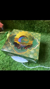 Hampers Kacang Mede Matang Premium Toples Sekat 4 Rasa Edisi Idul Fitri Lebaran