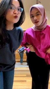 Kemeja Wanita Oversize Premium