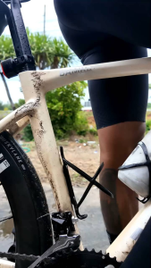 ผ้าพันแฮนด์จักรยาน VISP V4 ลายเรียบ นุ่มสบายมือ