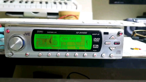 Đầu nghe nhạc ô tô JVC KD-DV 5000. / cổng quang/Dvd/Out video/ out rca.