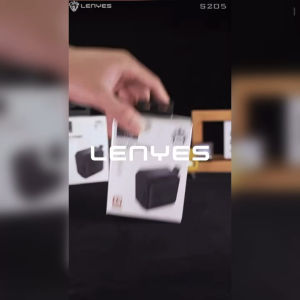 S205A - Speaker LENYES S-205A Wireless Speaker Bluetooth 5.0 Mini Portable TWS Bass Music Box Support USB Flashdisk Memory Micro SD Speaker Built-In Battery - Lazada