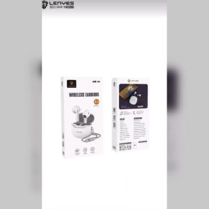 AIR76 - Handsfree Bluetooth LENYES AIR-76 TWS Wireless Earbuds Bluetooth 5.3 Smart Touch Hifi Stereo Earphone