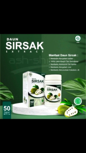 Kapsul Sirsak kapsul daun sirsak herbal kanker dan kesehatan INAYAH SIRSAK ASIHAH