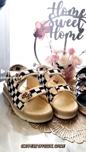 SLIPPERS-Sandal Wanita Gunung Tali Belakang