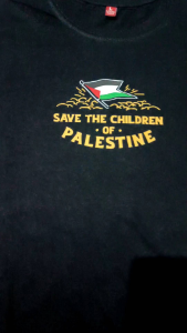 T-SHIRT KAOS SAVE THE CHILDREN OF PALESTINE
