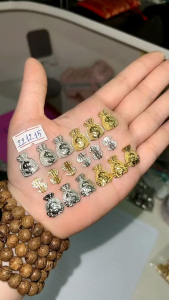 Charm nail cao cấp mẫu mới túi tiền đón tết  charm đá siêu sáng không bay màu