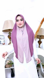 Hijab Instan Segitiga Jersey Combi Mamosa Hijab Cahaya masa
