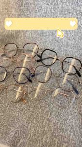 Kính cao cấp gọng tròn hợp kim thời trang nam nữ 31001A