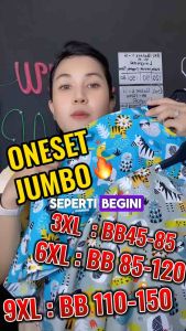 PIYAMA IMPORT LENGAN PANJANG JUMBO SIZE BB 65-100kg++