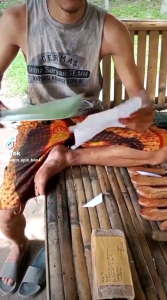 golok aren super premium lengkap dengan sarung