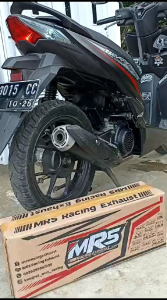 Knalpot TZM Project Racing Vario 125 Vario 150 NMAX AEROX PCX 150 BeaT Fi ESP Scoopy Original MRS Racing Exhaust