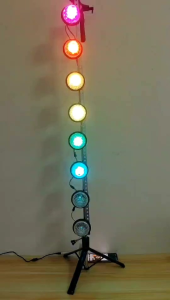 ไฟหัวเรดาร์RGBควบคุมผ่านแอพมือถือ