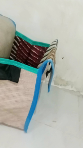 Tas Motor Tas Obrok Jumbo Bahan Sejenis Goni Tebal