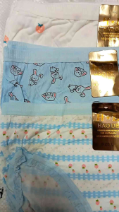 6 Pcs Celana Dalam wanita Dewasa Remaja Mid Waist / CD Wanita HD13 Motif Rabbit