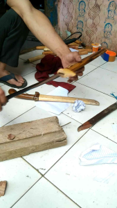 Golok sembelih super tajam 30cm