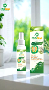 KHỬ MÙI HÔI CHÂN ECOFAMI LƯU HƯƠNG LÂU MÙI NHẸ DỊU 100ml