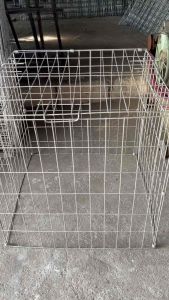 2x2x2 feet squarepen galvanize cage premium cage hardening