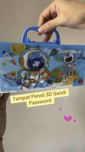 Pensil Box Sandi Kuromi 3D Cermin: Pilihan Terbaik untuk Anak