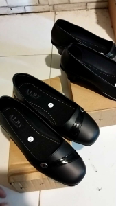 SEPATU WANITA FORMAL KANTOR KERJA KULIAH SEKOLAH HITAM