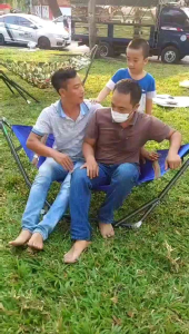 Bộ khung võng xếp cho bé +lưới võng. Bảo hành 12 tháng cho khung võng